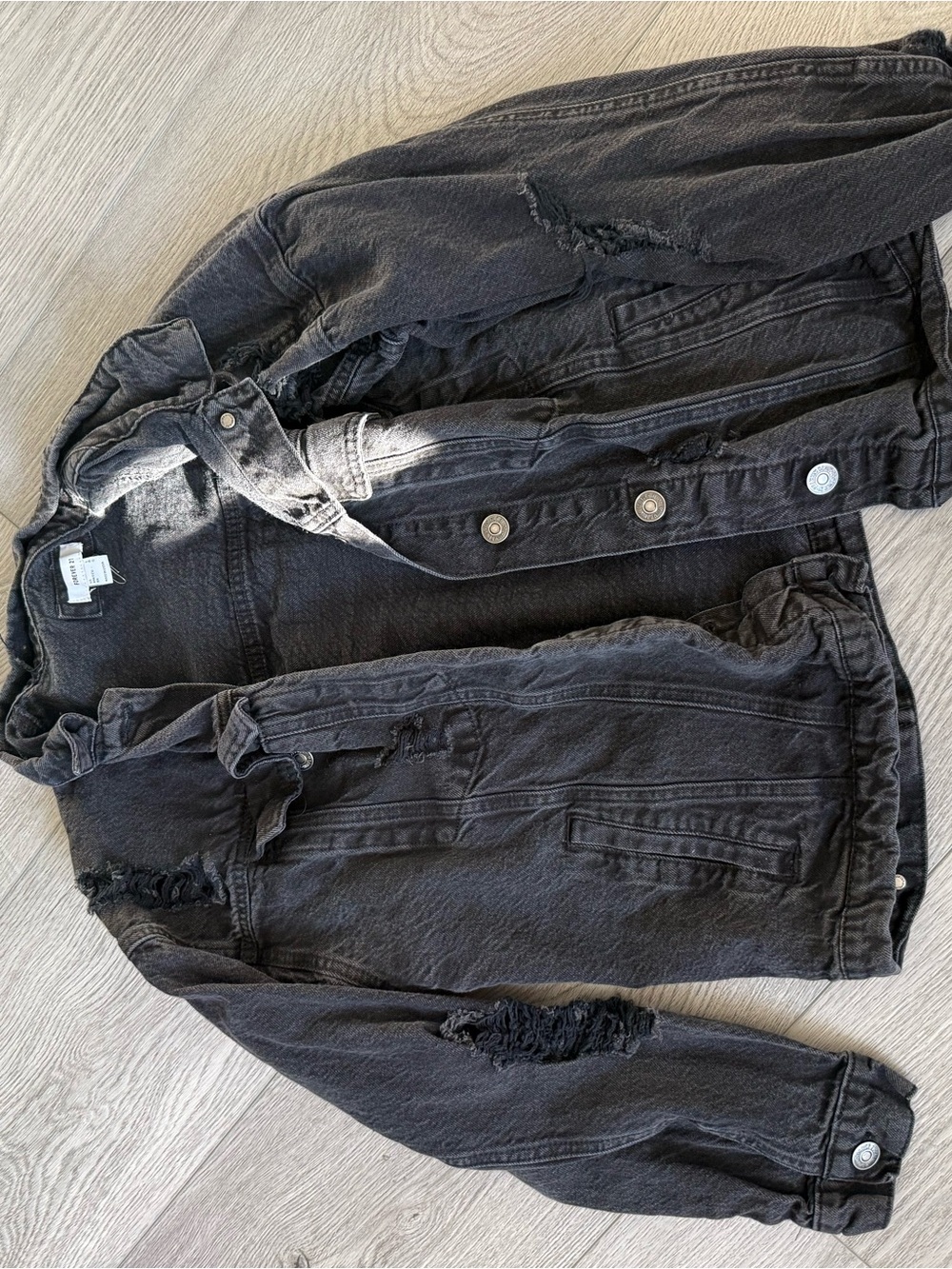 Forever 21 Charcoal Gray Hoodie